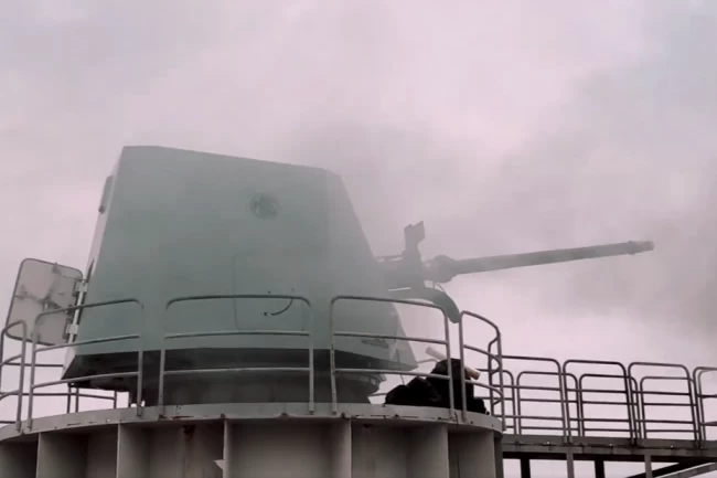 Altıncı milli deniz topu da Deniz Kuvvetleri'ne teslim edildi