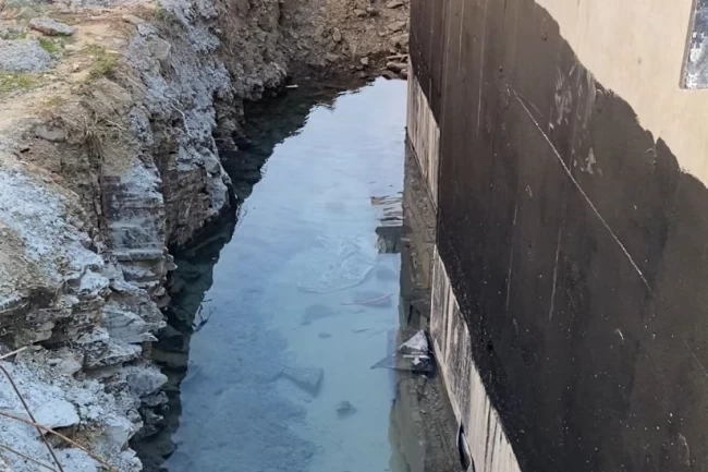 Yukarı Zaferiye'de su deposu alarm veriyor