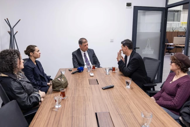 Minguzzi ailesinden Başkan Tugay'a ziyaret