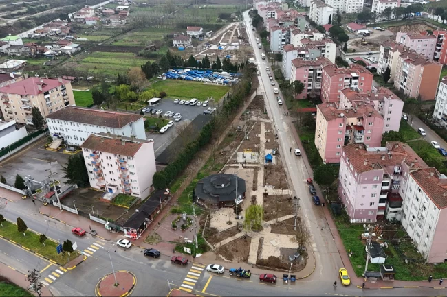 Sakarya Ferizli'nin yeni yaşam alanı tamamlanıyor