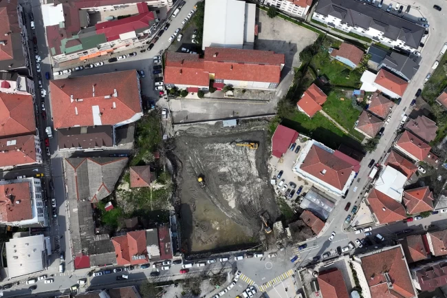 Sakarya Sapanca Meydan'da çalışmalar başladı