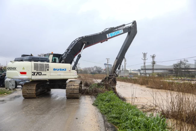 Bursa Büyükşehir AKOM olumsuz hava koşullarına karşı seferber oldu