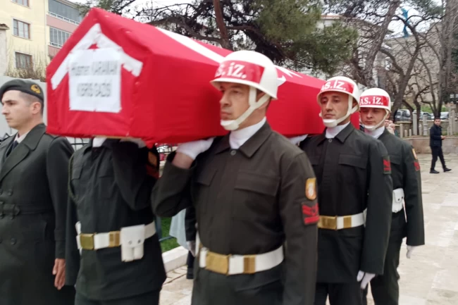 Edirne Keşan'da Kıbrıs Gazisi'ne son görev