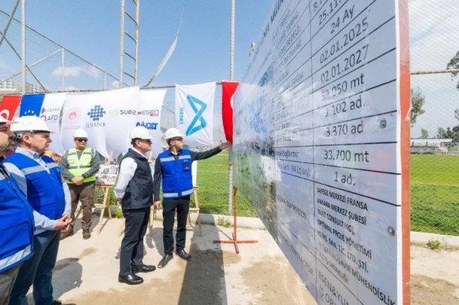 Mersin'de 55 kilometrelik kanalizasyon projesi yüzde 75 tamamlandı