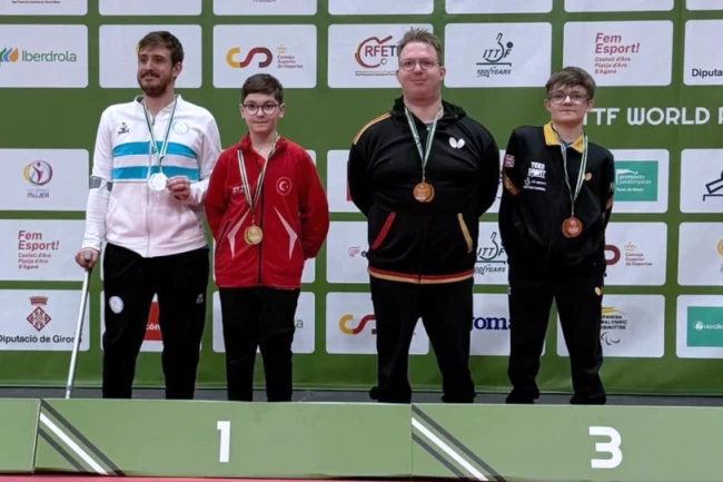 Konya Karataylı sporcu Tahir Efe Şahin Avrupa şampiyonu