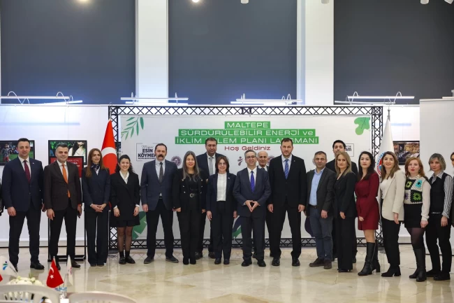 İstanbul Maltepe'de "Sürdürülebilir Enerji ve İklim Eylem Planı" tanıtıldı