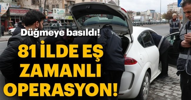 1.405 kişi yakalandı..