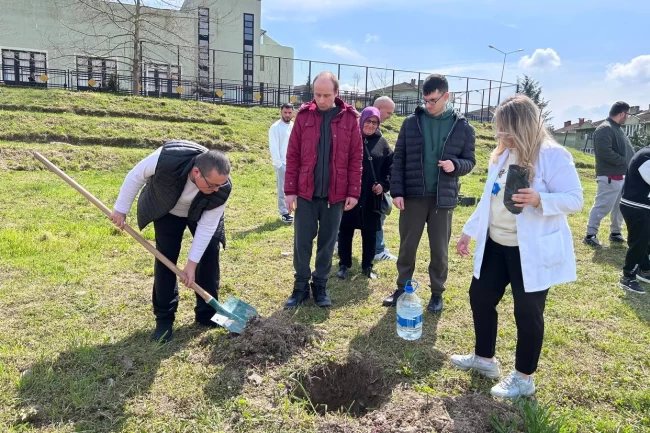 Sakarya'da özel bireyler doğa ve üretimle buluştu