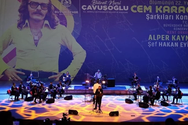 Denizli Büyükşehir'den Cem Karaca anısına konser