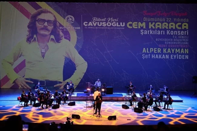 Denizli Büyükşehir'den Cem Karaca anısına konser