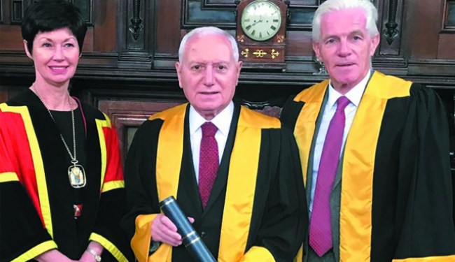 Prof. Dr. Mehmet Haberal’a bir ödül daha