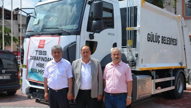 Gülüç Belediyesi bünyesine bir hizmet aracı daha kattı.