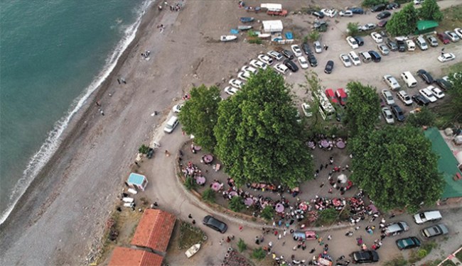 Saklı Cennet'te düğün sezonu açıldı..
