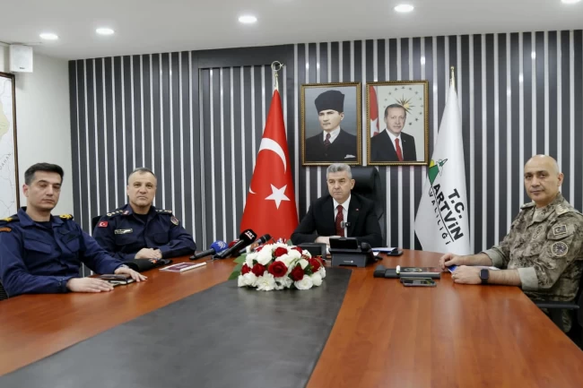 Artvin'de yılın ilk çeyreğinde suç oranlarında düşüş