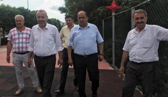 Komşu Belediye'den ziyaret..