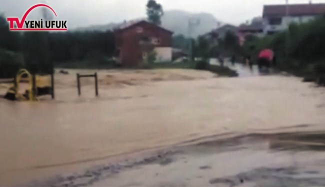 Bakırlık köyü sular altında..