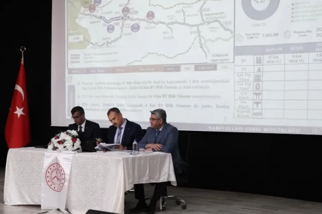 Ağrı'da İl Planlama ve Koordinasyon Kurulu toplandı