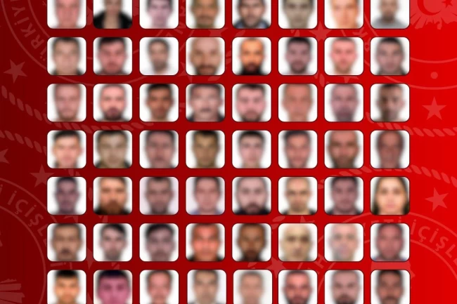 Yurt dışına kaçan 61 suçlu Türkiye'ye getirildi