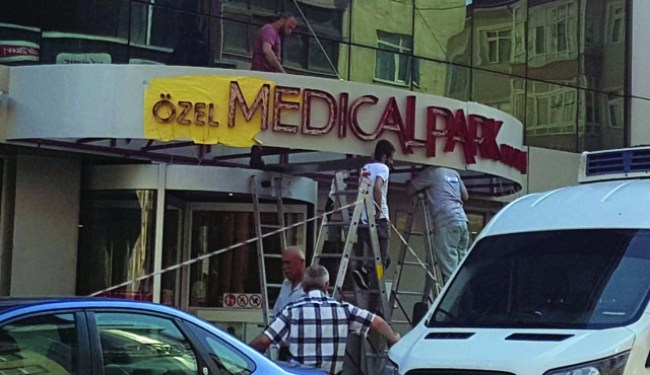 Tabela Asıldı.. Anadolu Hastanesi resmen Medical Park oldu!..