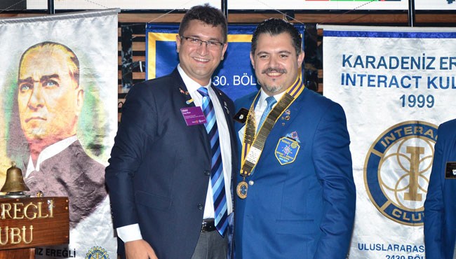 Rotary'de Aykut Ateş dönemi törenle başladı
