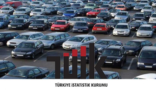 Trafiğe kayıtlı araç sayısı Mayıs ayı sonu itibarıyla 23 039 551 oldu