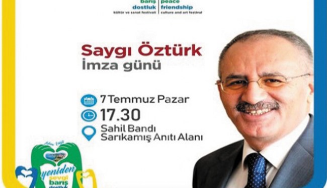 Saygı Öztürk imza günü