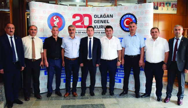 GMİS, Sağlık-iş Sendikasını ziyaret etti.