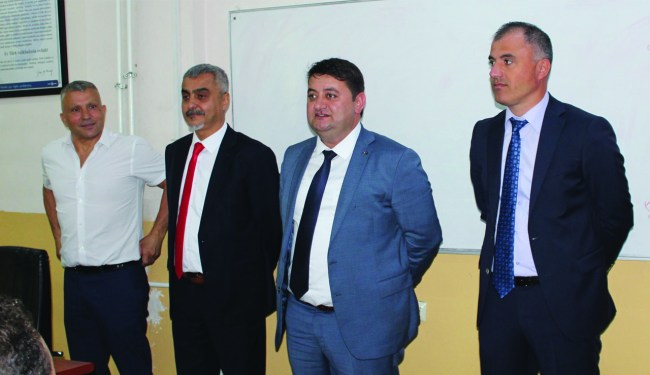 GMİS'ten Baştarla'da eğitim gören madencilere ziyaret