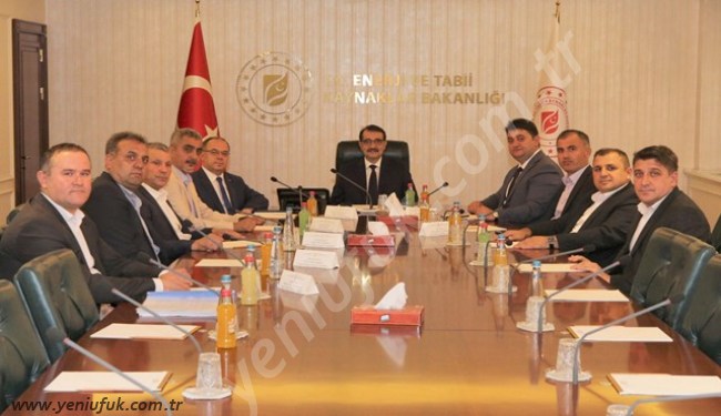 GMİS yönetimi Enerji Bakanı’nı ziyaret etti