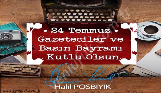 Posbıyık Basın Bayramını kutladı