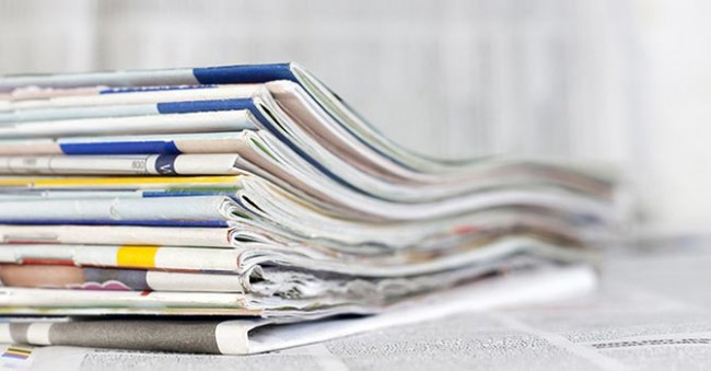 Gazete ve dergi sayısı %2,6 azaldı