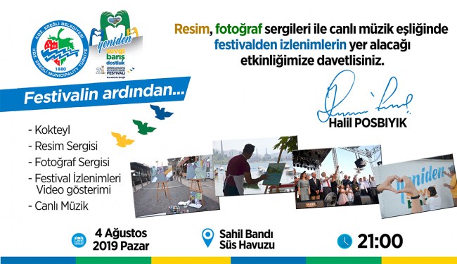 "Festivalin ardından..." etkinliğine davetlisiniz.