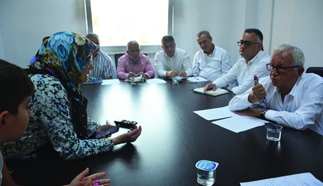 Posbıyık, halkla buluştu