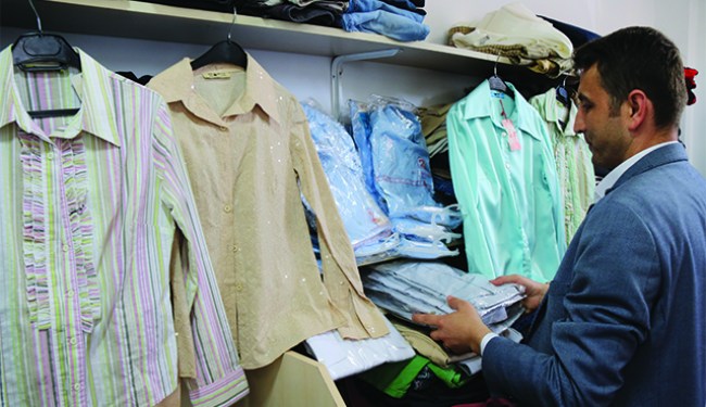 325 Aileye kıyafet yardımı yapıldı