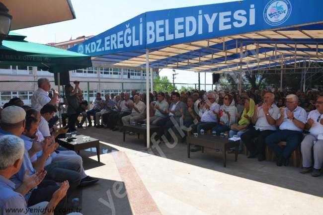 Şehir mezarlığında mevlit okutuldu