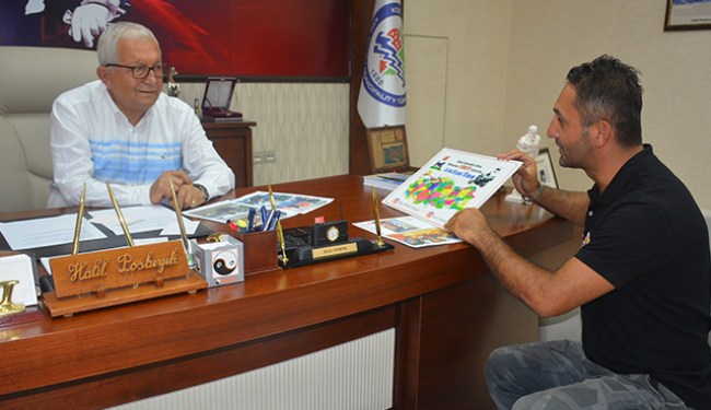 Motoruyla Türkiye'yi dolaştı