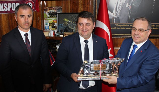 Enerji bakan yardımcısı Kalaycı, GMİS'i ziyaret etti