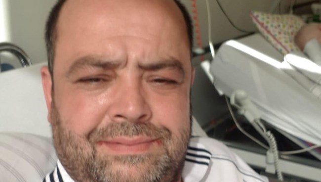 Necmettin Özsoy hastaneye kaldırıldı..