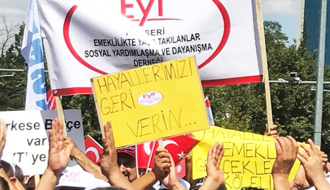 Ünal Demirtaş'tan emeklilikte yaşa takılanlara destek !