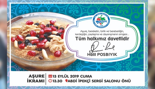 Ereğli Belediyesi Aşure dağıtacak