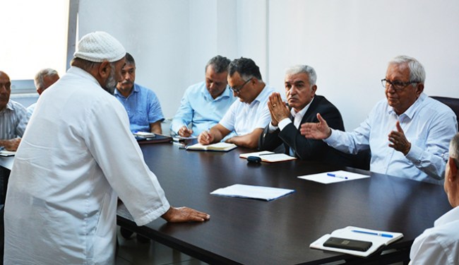 Posbıyık, halkla buluştu