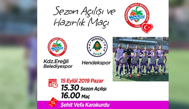Kdz Ereğli Belediyespor sezonu açıyor