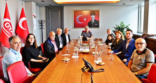 Erdemir Genel Müdürü Oral’a teşekkür ziyareti