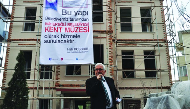 Tarihi Kentler Birliği'nden Ereğli Belediyesine ödül..