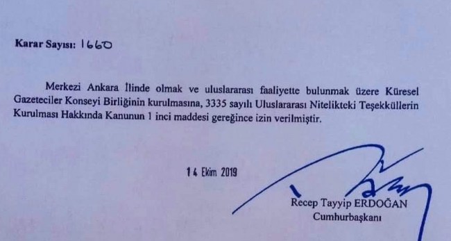 Cumhurbaşkanı imzaladı.. KGK resmen kuruldu..