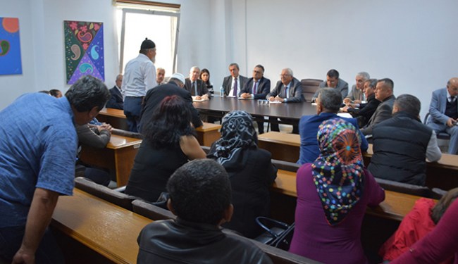 Posbıyık, halkı dinledi