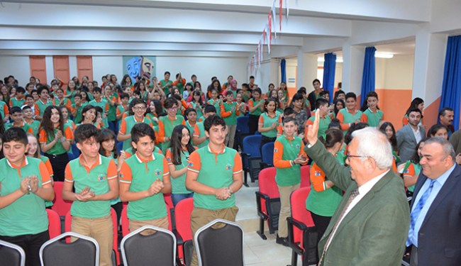 Posbıyık’tan öğrencilere: “Kent yönetiminde söz sahibisiniz”