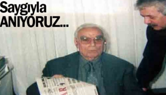 Halit Uysal'ı saygıyla anıyoruz