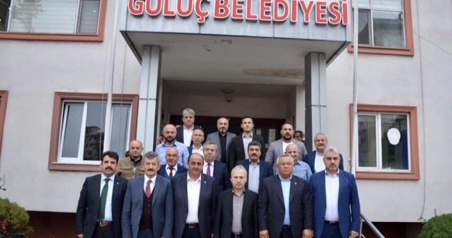 AK Parti heyeti tam kadro Gülüç’te..
