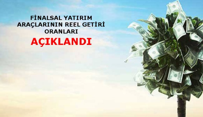 Finalsal yatırım araçlarının reel getiri oranları, Ekim 2019